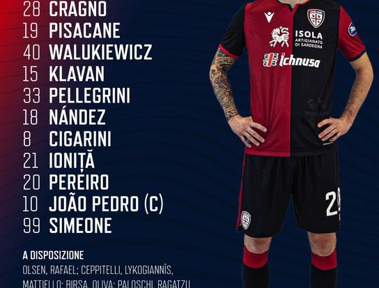 Paco Casal - Gaston Pereiro Titular en Cagliari (Italia)