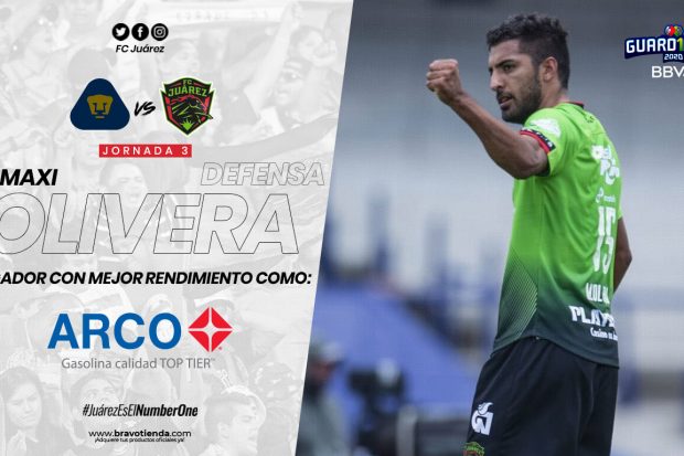 golazo de maximiliano olivera en fc juarez