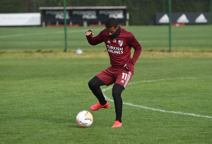 nicolas de la cruz se prepara para la vuelta a conmebol paco casal