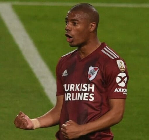 nicolas de la cruz titular y goleador en la victoria de river plate en la copa conmebol libertadores