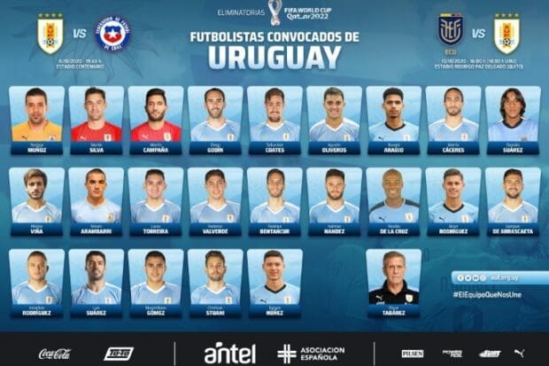 nicolas de la cruz convocado en la seleccion uruguaya