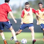 Gaston Pereiro vuelve a los entrenamientos en CAGLIARI CALCIO 1 1