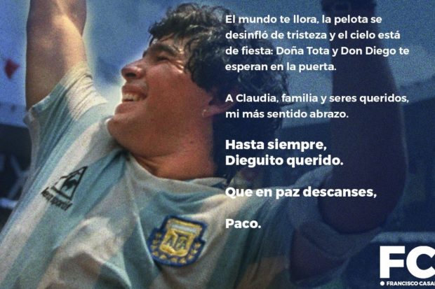 francisco paco casal diego maradona 2