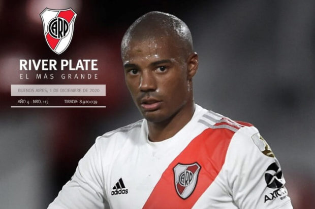 nicolas de la cruz titular y goleador en la victoria de river plate en octavos de final de la copa conmebol libertadores