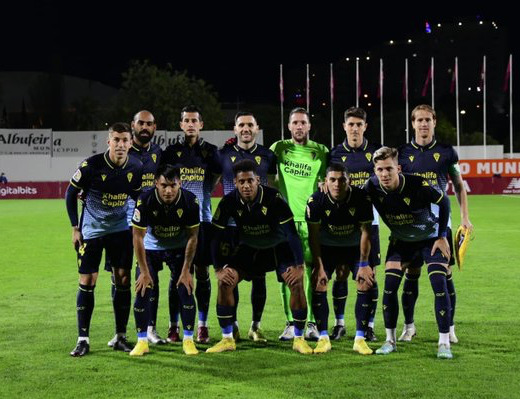 Brian Ocampo titular en el Cádiz Club de Fútbol frente a AS ROMA en amistoso internacional